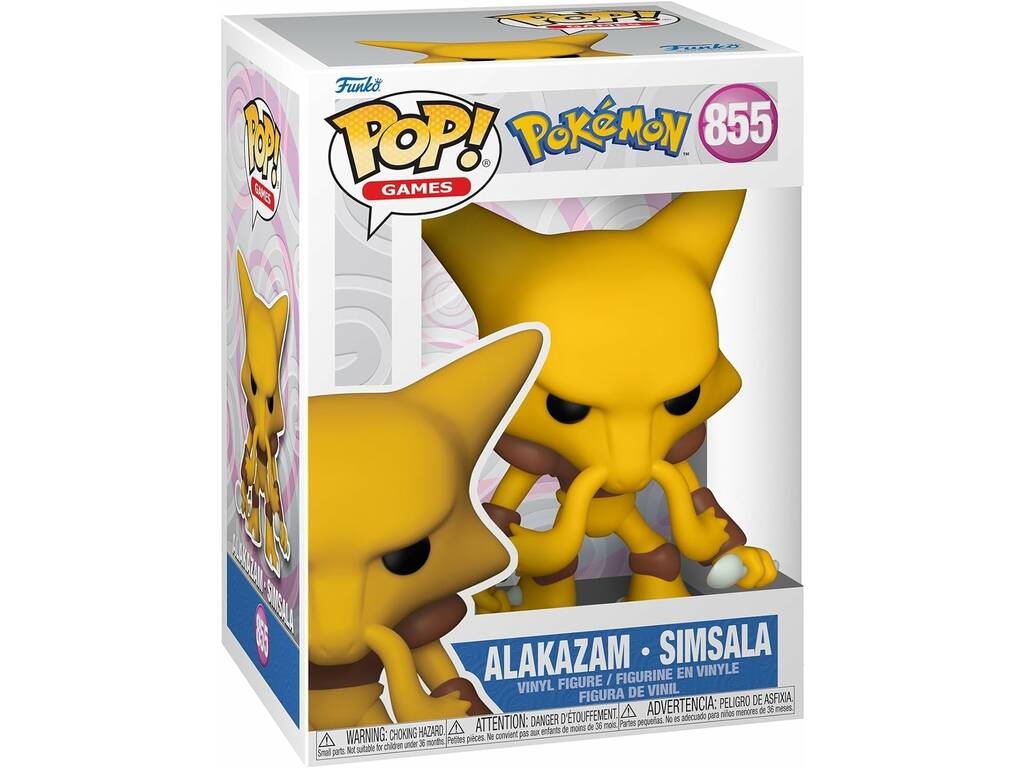Funko Pop Games Pokémon Alakazam Funko 74216