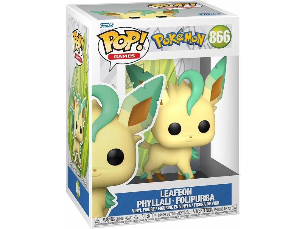 Funko Pop Jeux Pokémon Leafeon Funko 74214