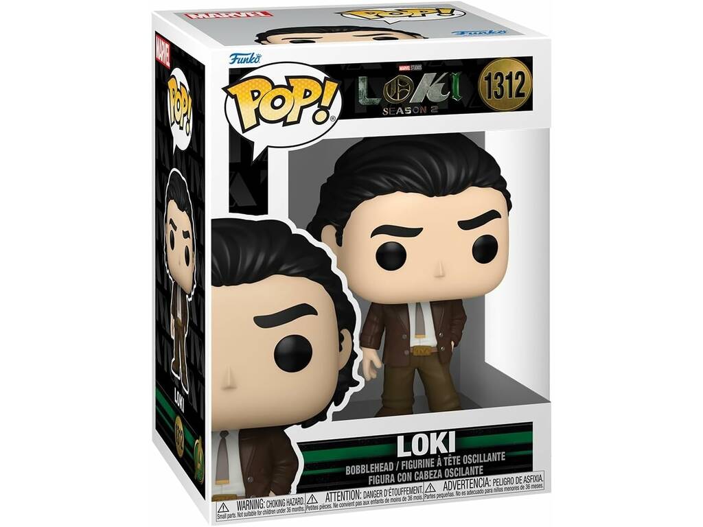 Funko Pop Loki Season 2 Loki com Cabeza Oscilante Funko 72169