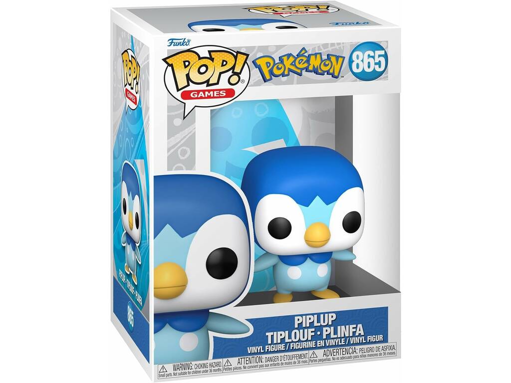 Funko Pop Games Pokémon Piplup Funko 74213