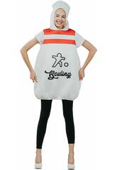 Bowlingkugel-Kostüm für Erwachsene, Größe M