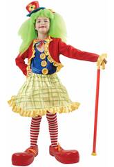 Costume da clown Bambina taglia S
