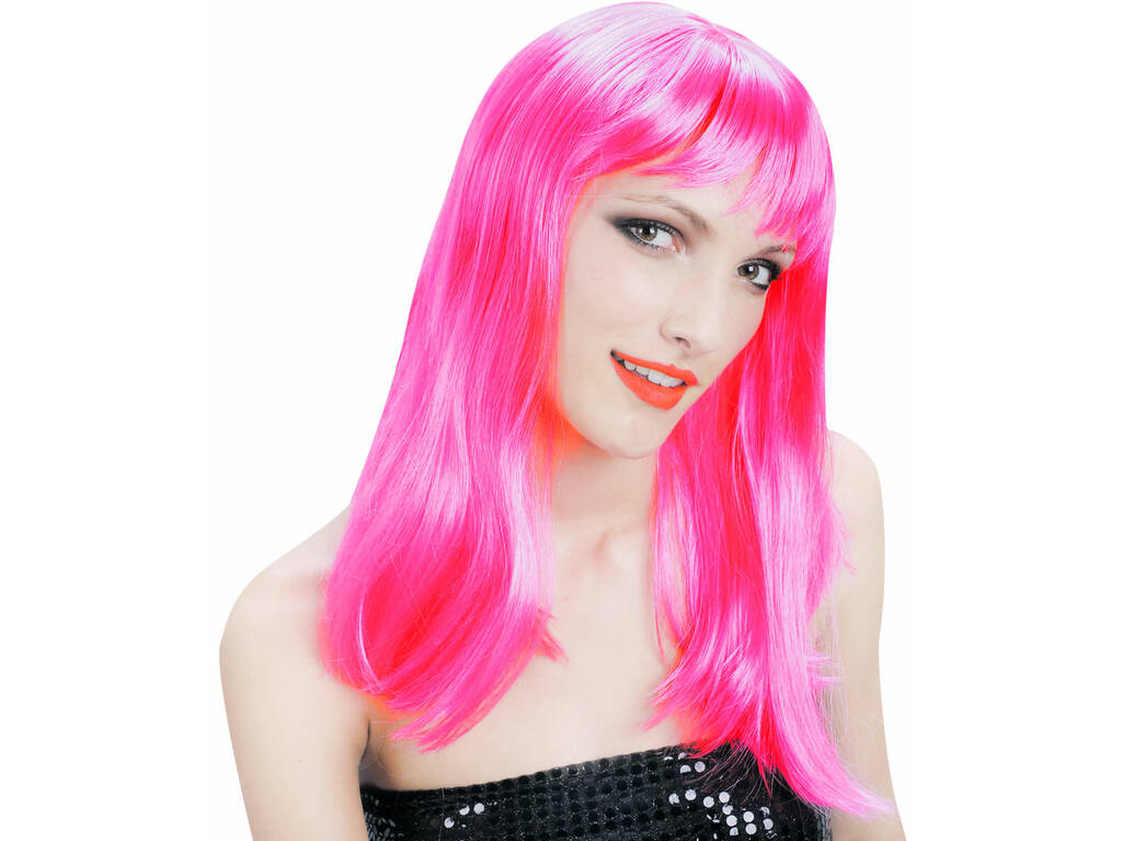 Parrucca da adulto Glamour Pink