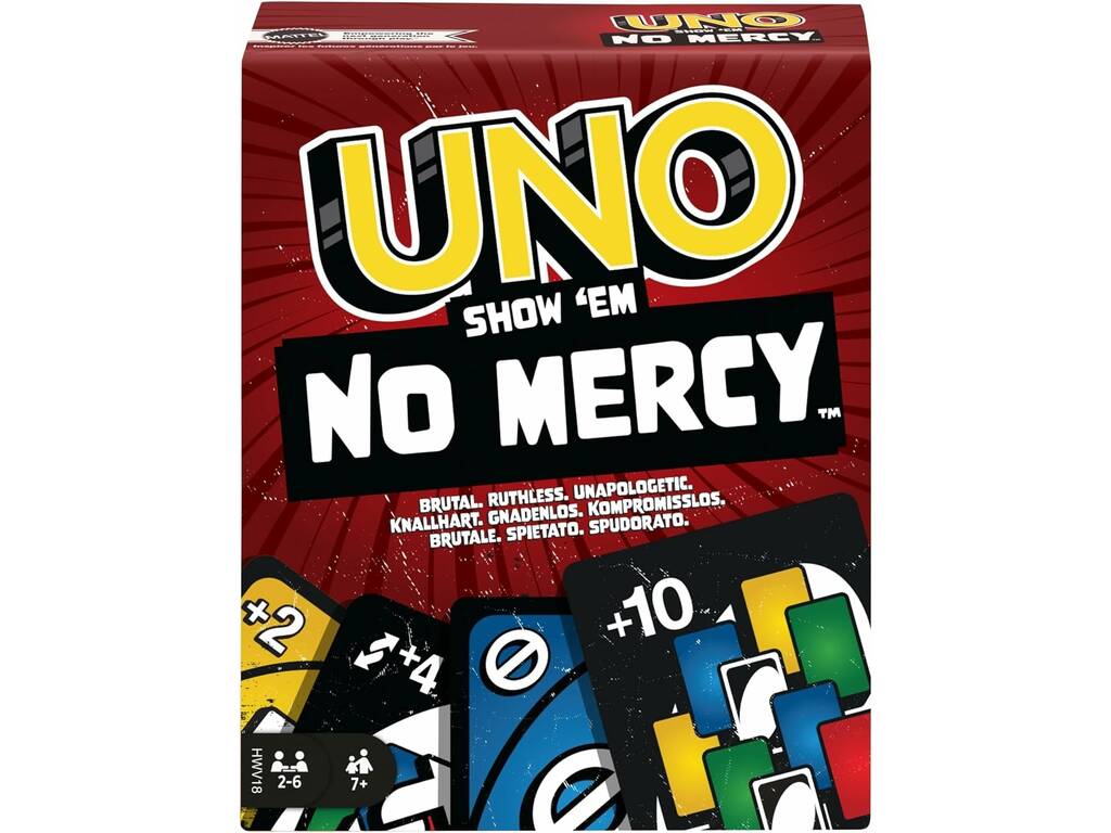 Uno No Mercy Mattel HWV18
