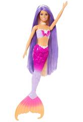 Barbie Un Toque De Magia Malibú Sirena Cambia De Color Mattel HRP97
