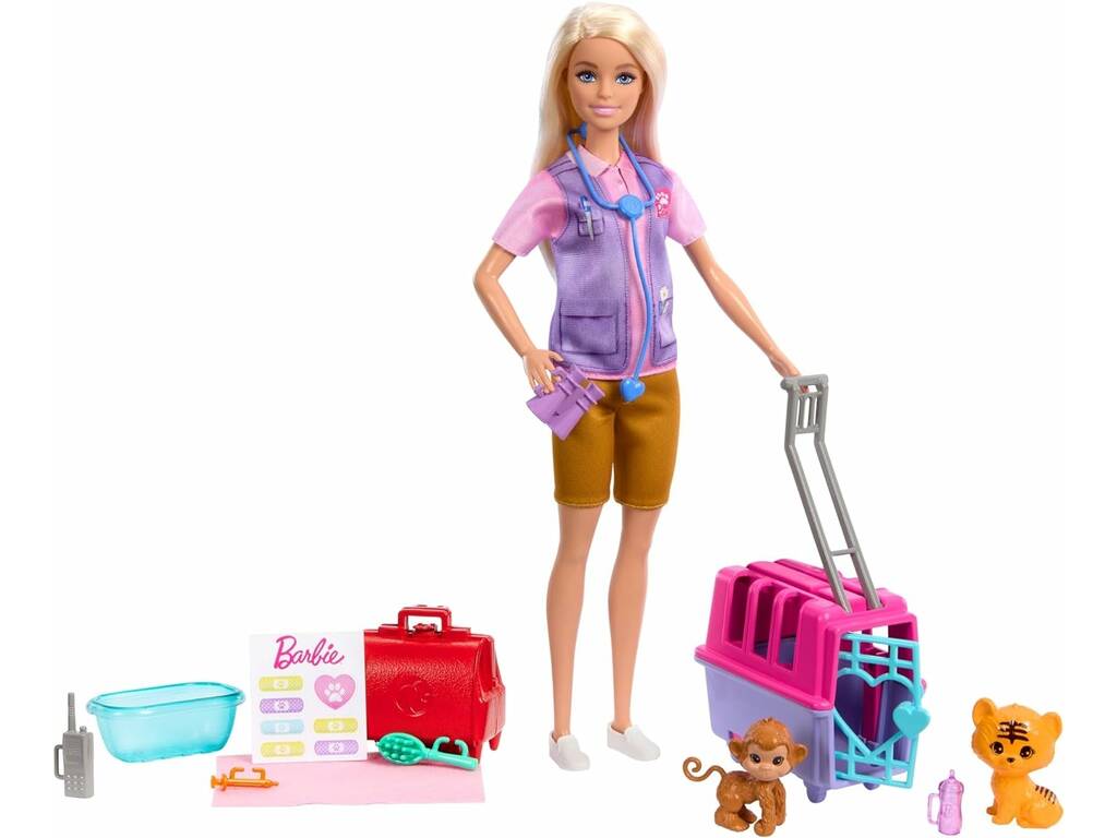 Barbie Tu Podes Ser Resgatadora e Libertadora de Mattel HRG50