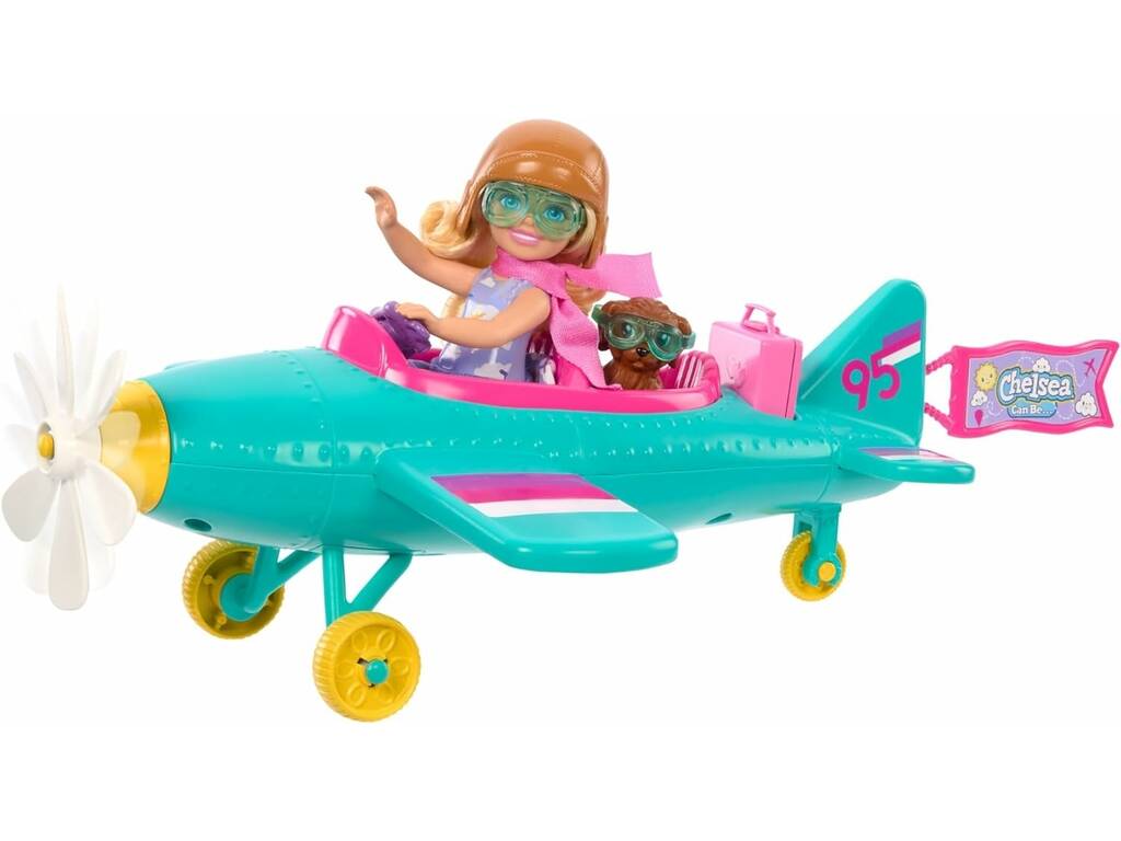 Barbie Chelsea Tu peux être aviateur par Mattel HTK3