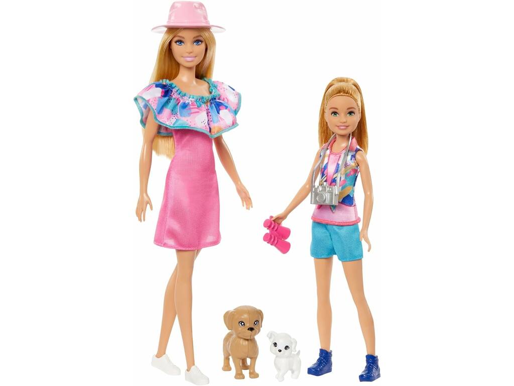 Barbie Stacie ao Resgate Pack 2 Irmãs Mattel HRM09