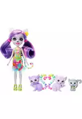 Famille de lémuriens Enchantimals Sunshine Island par Mattel HRX86