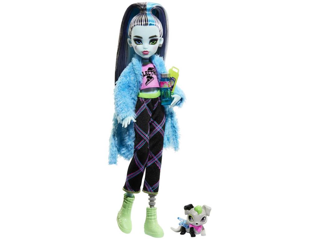 Monster High Frankie Stein Sleepover Mattel HKY68