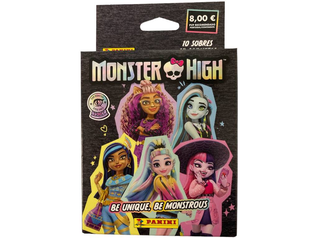 Monster High Ecoblister mit 10 Panini-Umschlägen