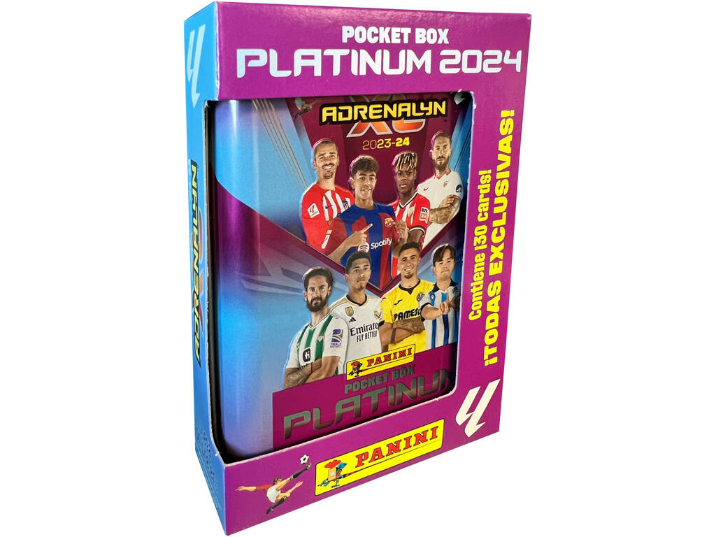 Adrenalyn XL TCG 23-24 Pocket Box Platinum Panini - Juguetilandia