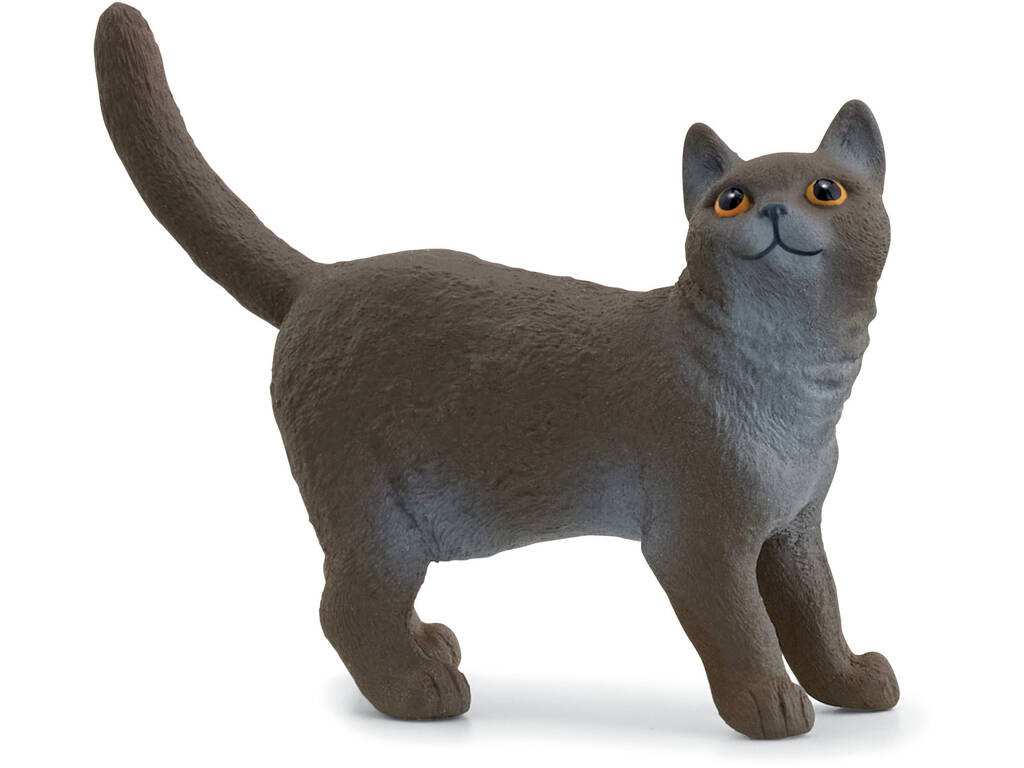 Farm World Gato Britânico de Pêlo Curto de Schleich 13973