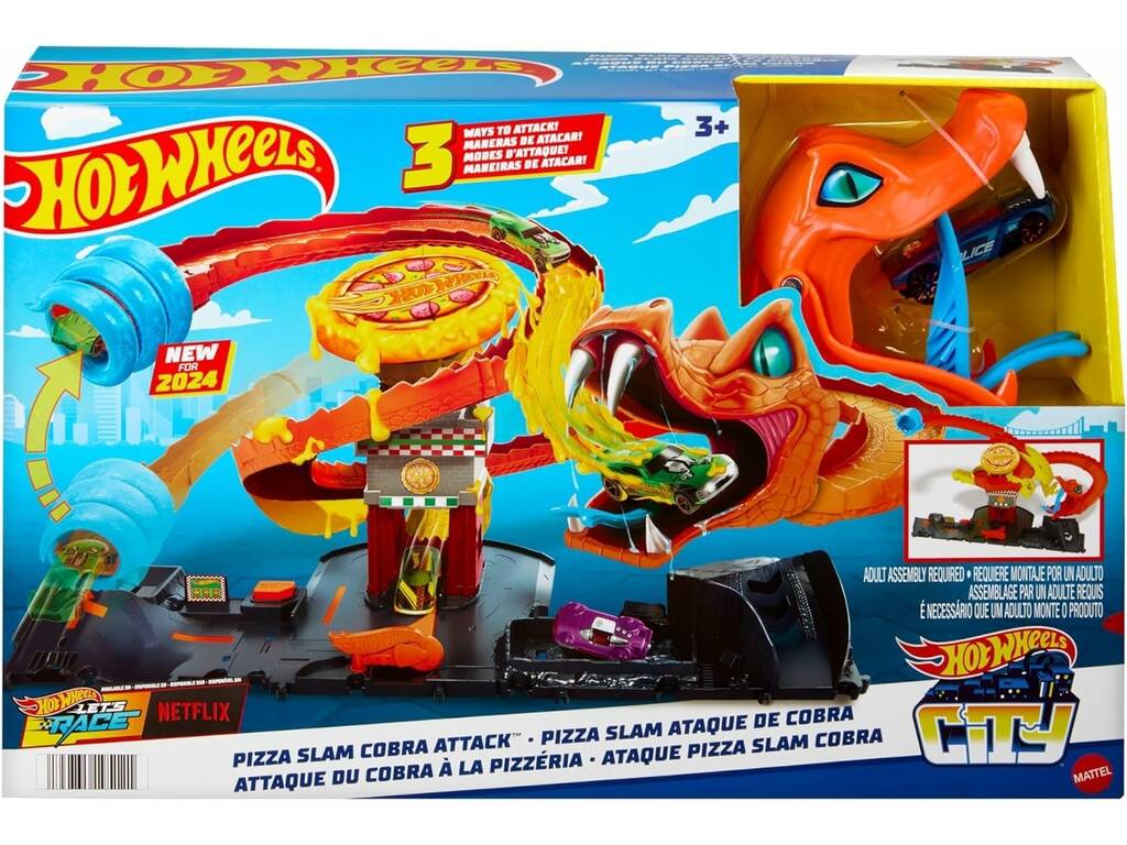 Hot Wheels City Snake Attack Mattel HTN81