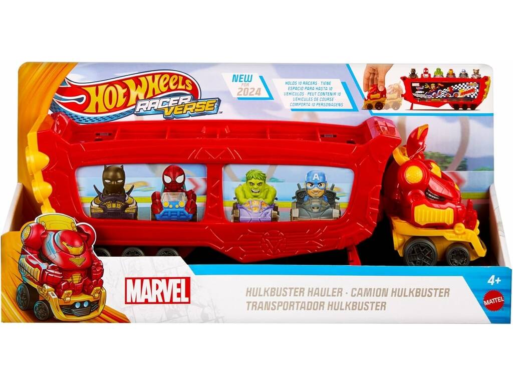 Hot Wheels RacerVerse camion Trailer Hulkbuster Mattel HRY02