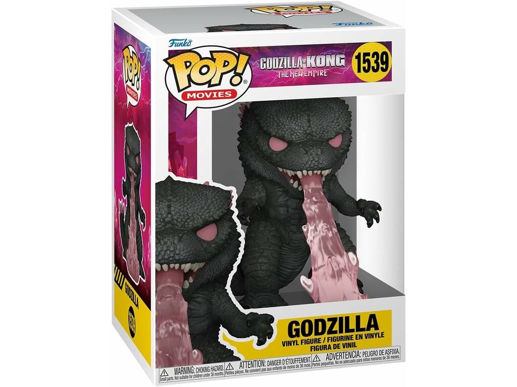 Funko Pop ! Movies Godzilla X Kong The New Empire Godzilla Figure 75926