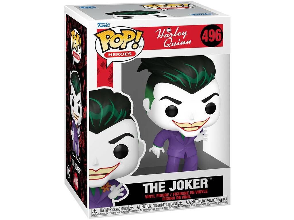 Funko Pop Heroes DC Harley Quinn Figura The Joker 75850