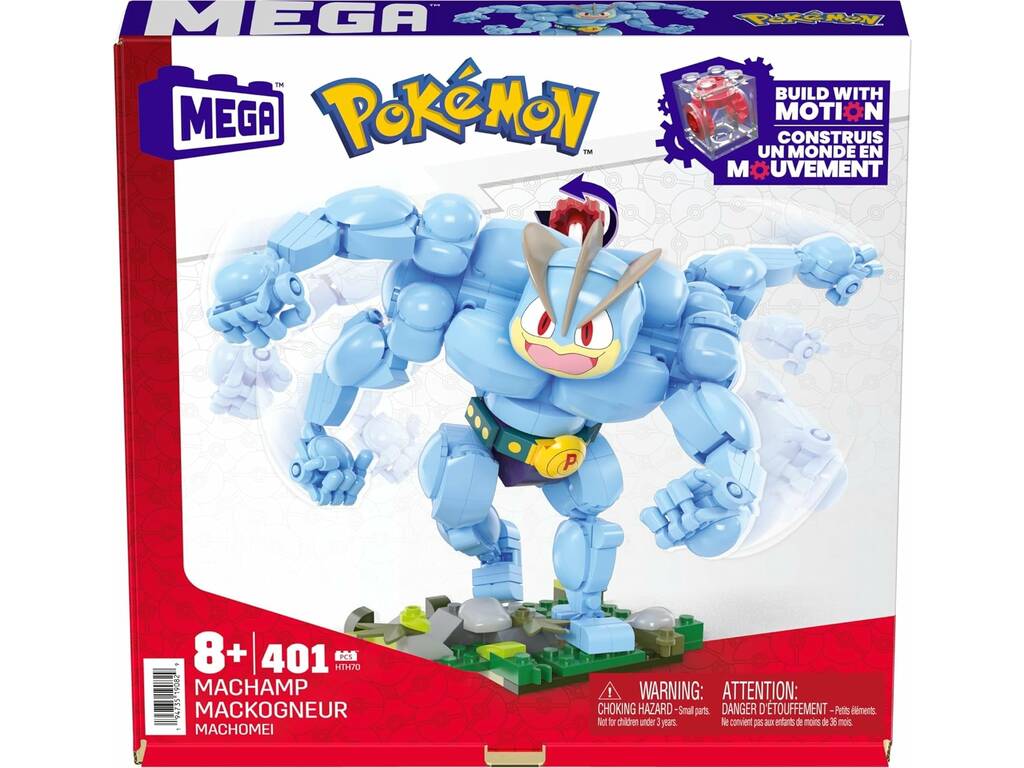 Pokémon Méga Figurine Machamp Mattel HTH70