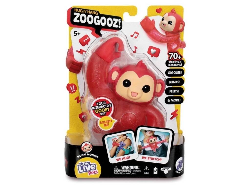 Kleine lebende Haustiere Zoogooz von Famosa LP400000