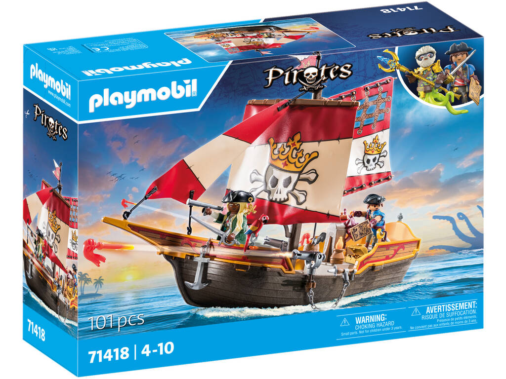 Playmobil Pirates Nave Pirata 71418