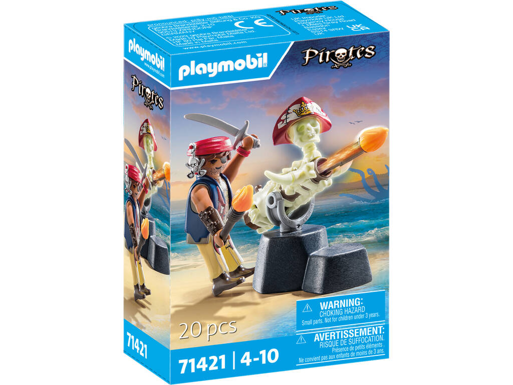 Playmobil Pirates Artilheiro Pirata 71421