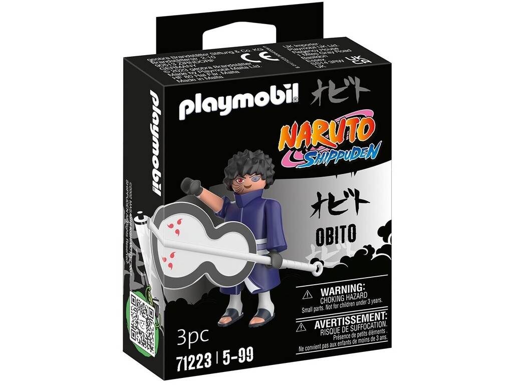 Playmobil Naruto Shippuden Figura Obito 71223