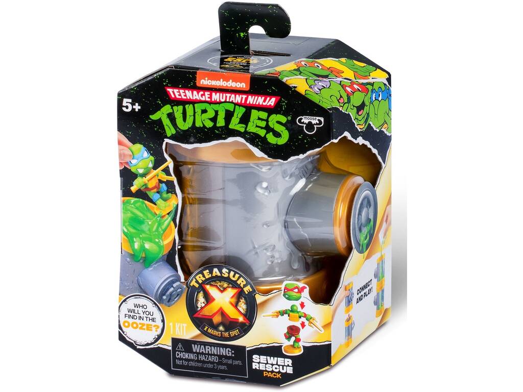 Treasure X Sewer Conector Tortugas Ninja Famosa T0100000