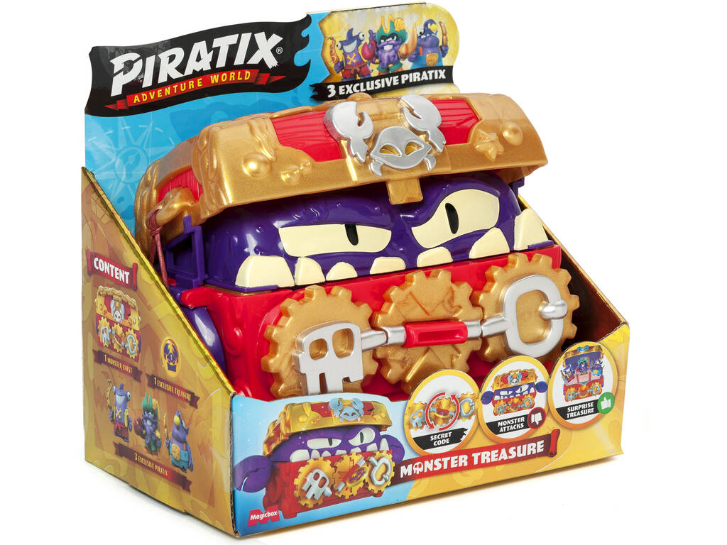 Piratix Monster Treasure Magic Box PPXSP116IN00