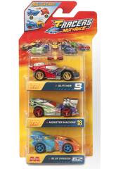 T-Racers Mix'N Race Pack 3 Veculos Magic Box PTR7V316IN00