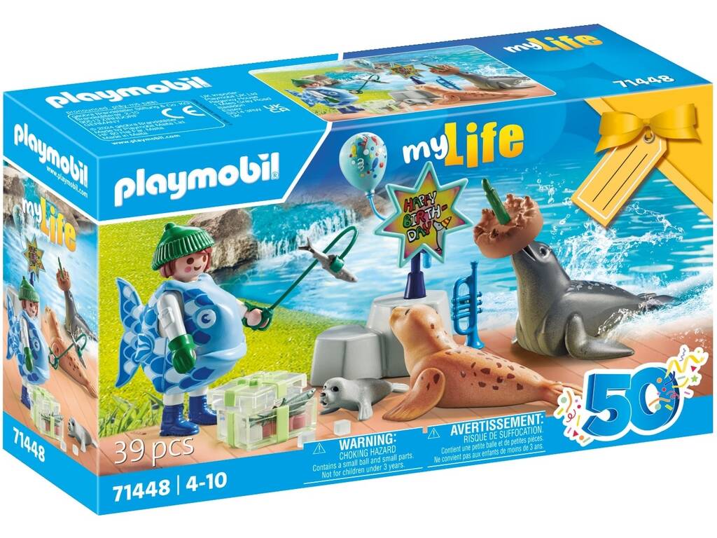 Playmobil 50 Aniversario My Life Cuidadora con Animales 71448