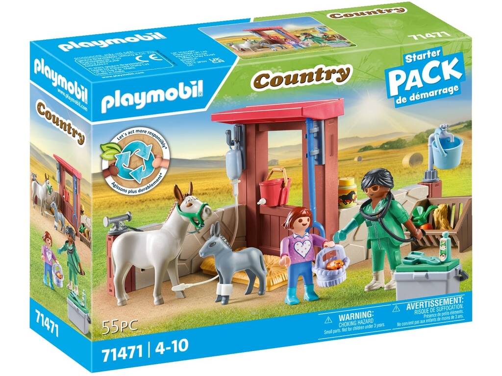 Playmobil Country Veterinaria de Granja 71471