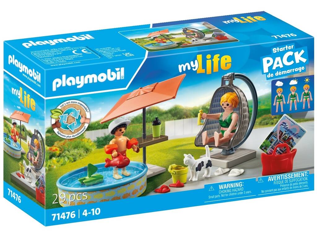 Playmobil Ma vie s'amuse dans le jardin 71476