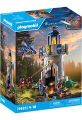 Playmobil Novelmore Torre de Caballeros con Herrero y Dragón 71483