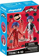 Playmobil Miraculous Ladybug Figur Marinette und Ladybug 71336