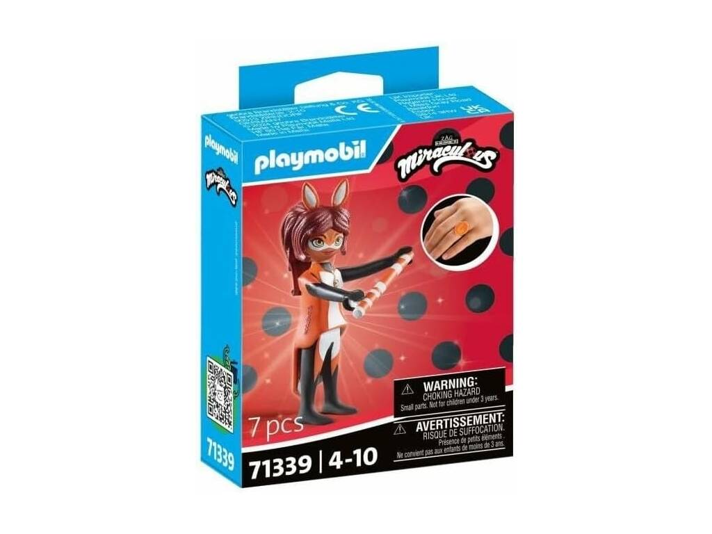 Playmobil Miraculous Ladybug Figura Rena Vermelha 71339