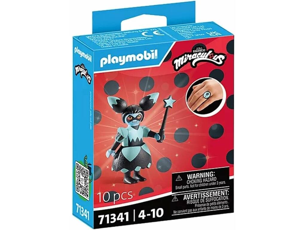 Playmobil Miraculous Ladybug Figura Marionetista 71341