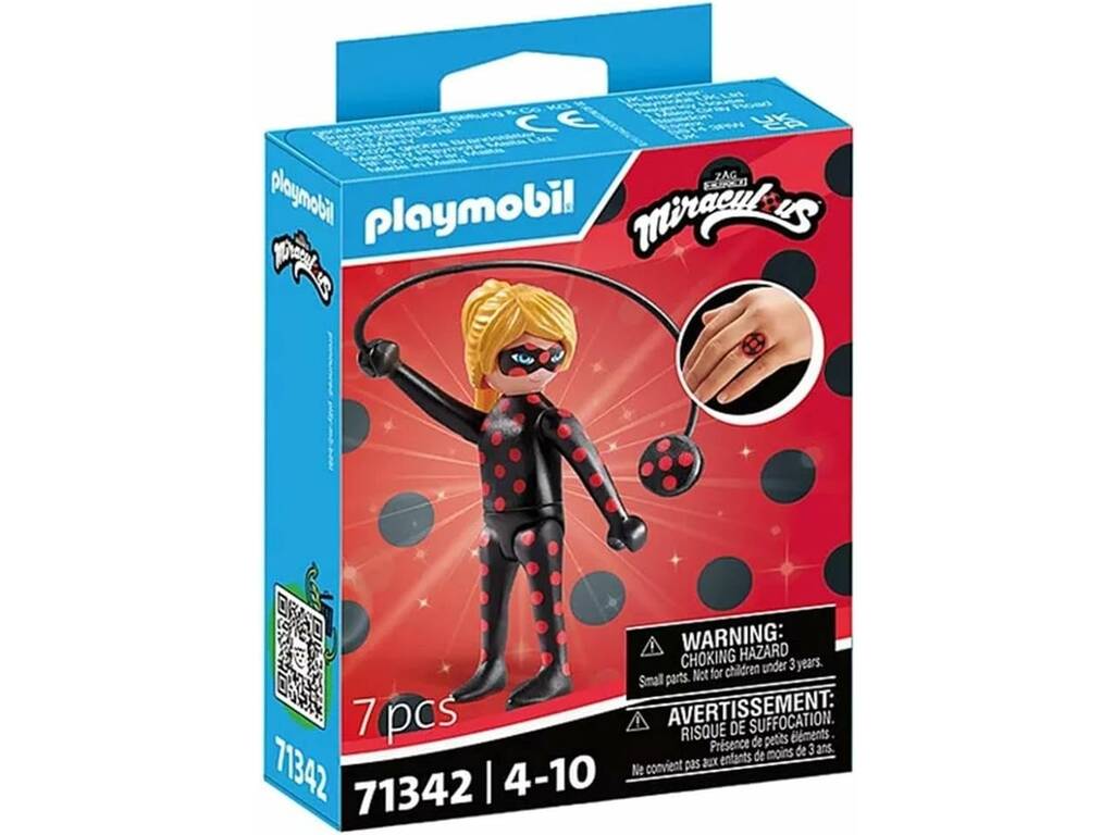 Playmobil Miraculous Ladybug Figura Antibug 71342