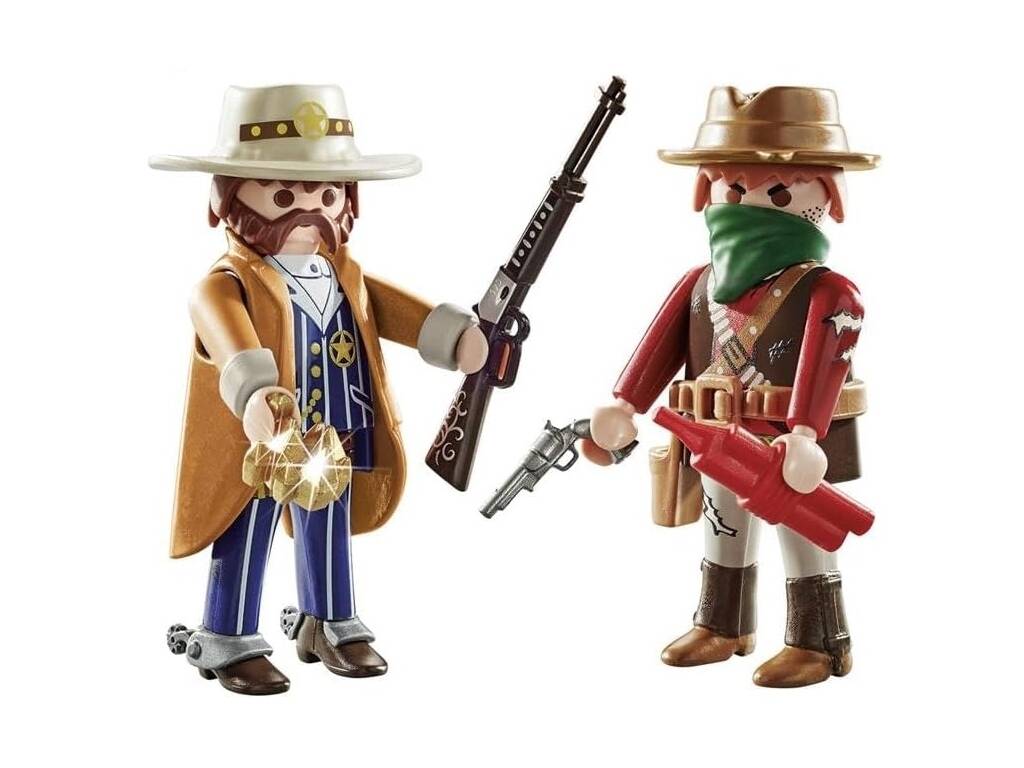 Playmobil Duopack Bandit et Shérif 71508