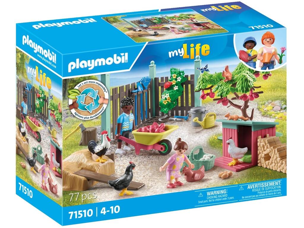 Playmobil My Life Corral de Pollos 71510