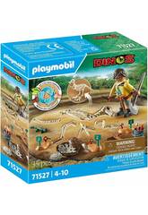 Playmobil Dino Excavation archéologique avec squelette de dinosaure 71527