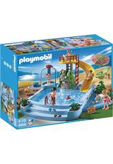 Playmobil Family Fun Piscina con Tobogán 4858