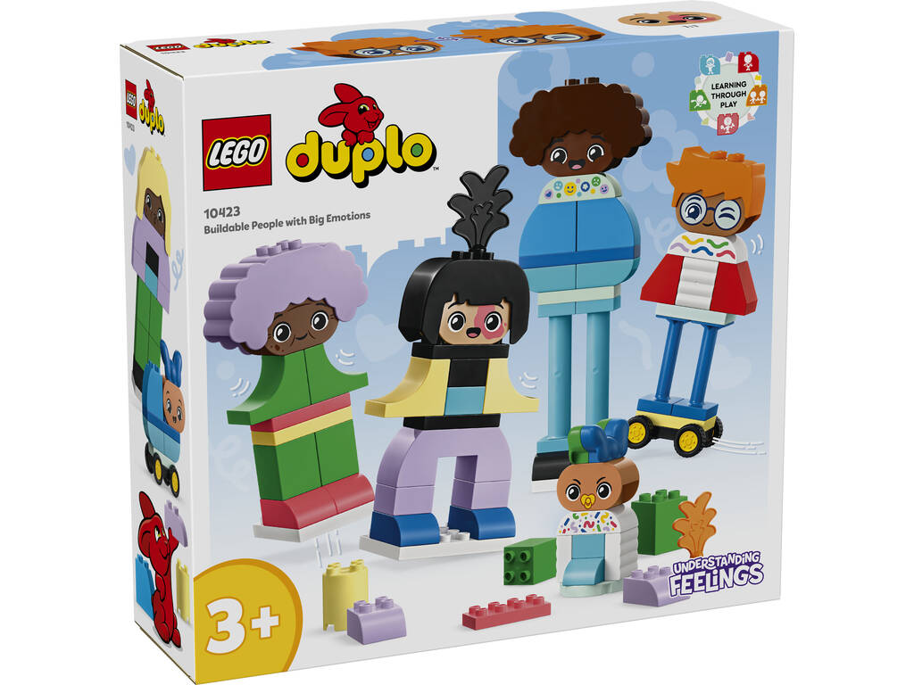 Lego Duplo Gente Construível com Grandes Emoções 10423