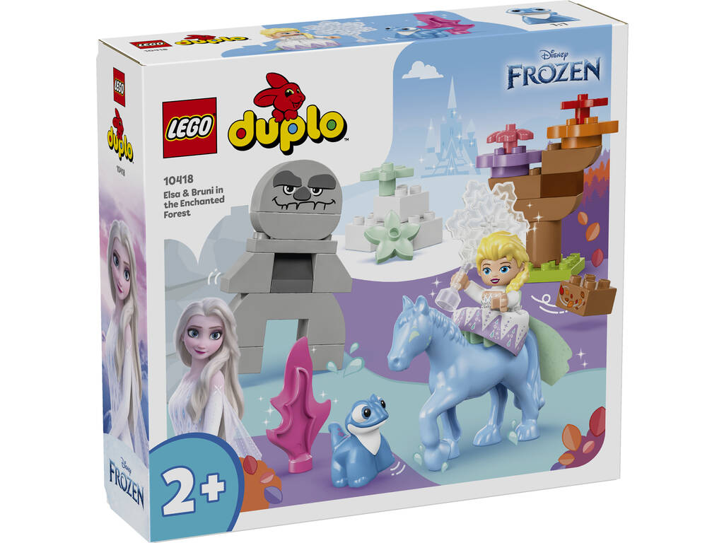 Lego Duplo Disney Frozen Elsa e Bruni nella foresta incantata 10418