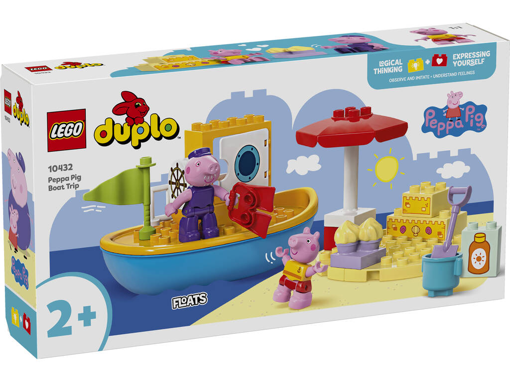 Lego Duplo Peppa Pig Boat Trip 10432