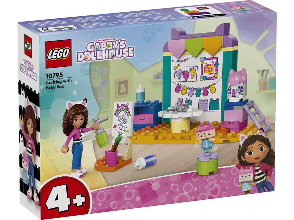 Lego Gabby's Doll House Creations avec Baby Box 10795