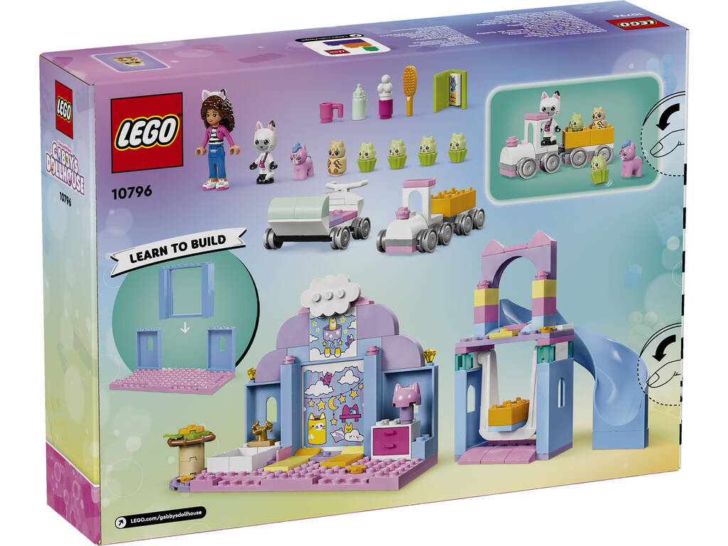 Lego Gabbys Puppenhaus Gabbys Kätzchen-Kinderzimmer 10796