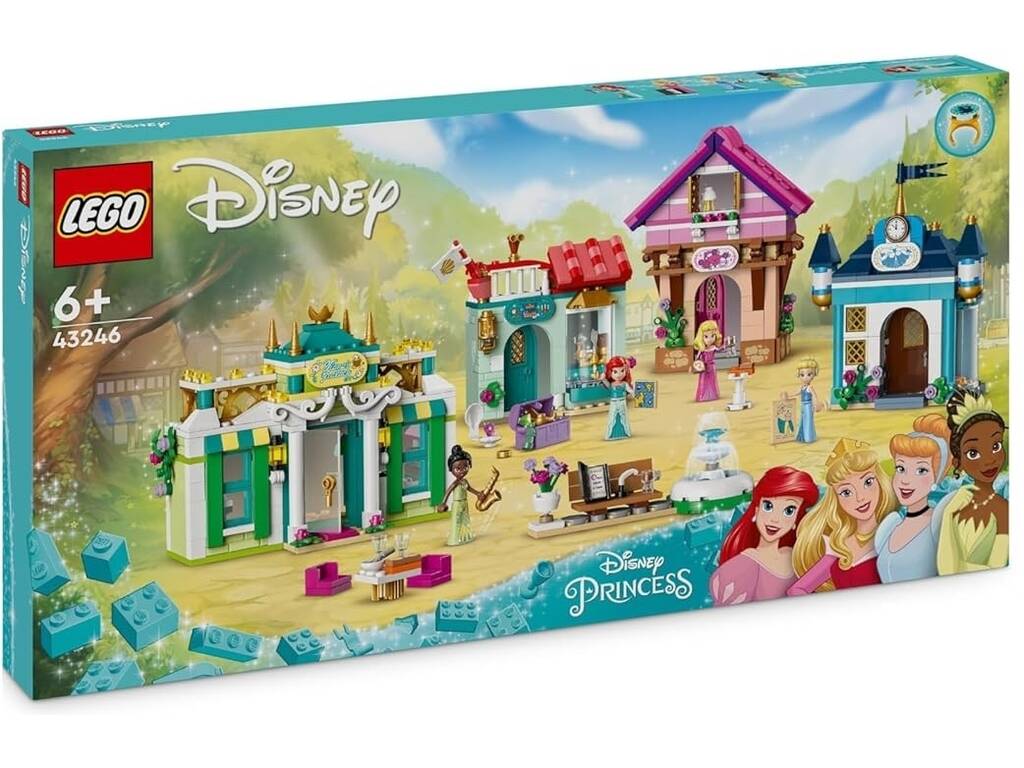 Lego Disney Avventura nel Mercato delle Principesse Disney 43246