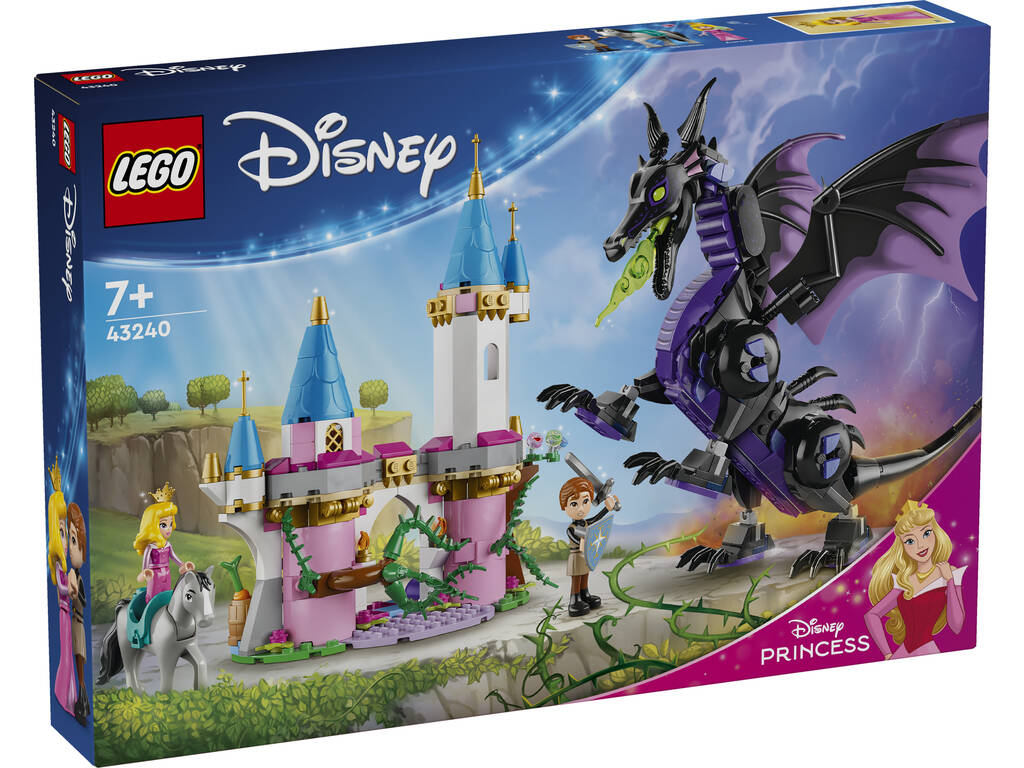 Lego Disney Princess Maléfica en Forma de Dragón 43240