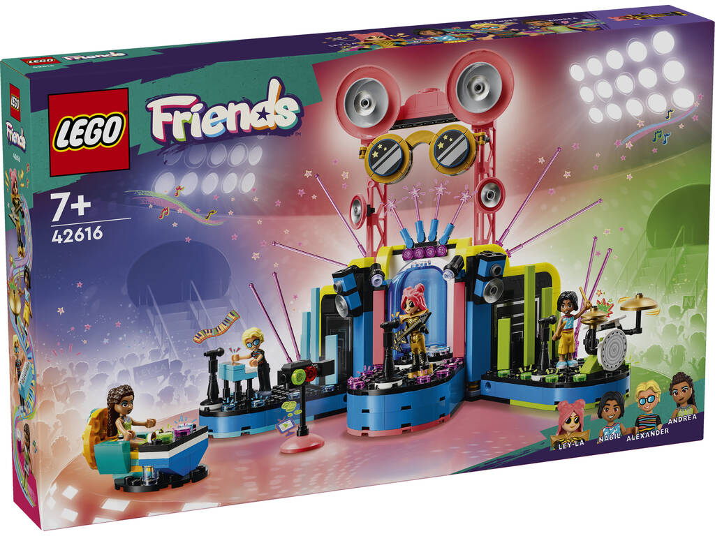 Lego Friends Talent Show Musicale di Heartlake City 42616