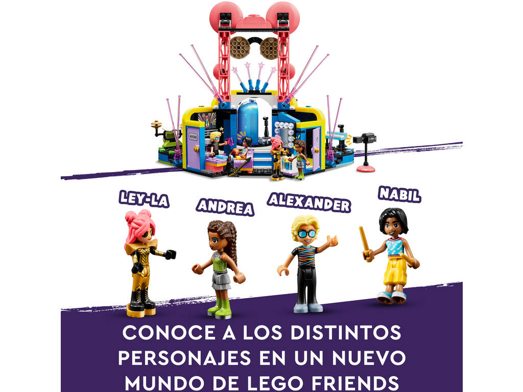 Lego Friends Espectáculo de Talentos Musicales de Heartlake City 42616